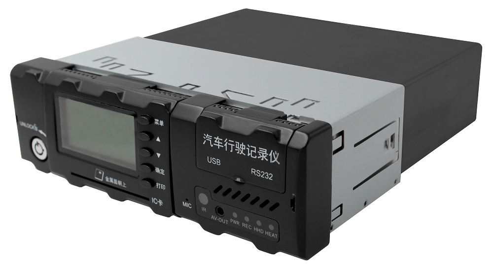 4路高清 车载硬盘录像机 支持北斗GPS导航 4G WIFI 国标部标 第1张