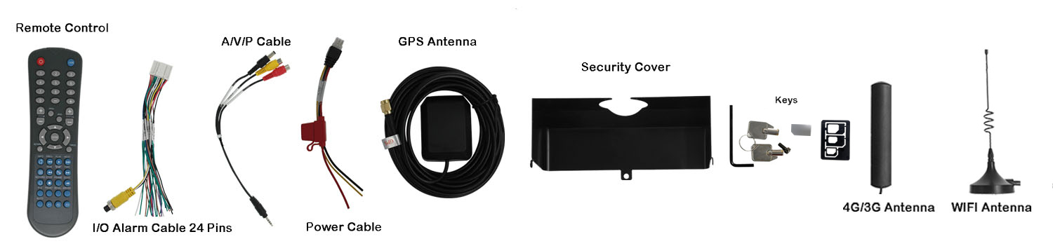 车载SD卡录像机 支持4G GPS 第4张